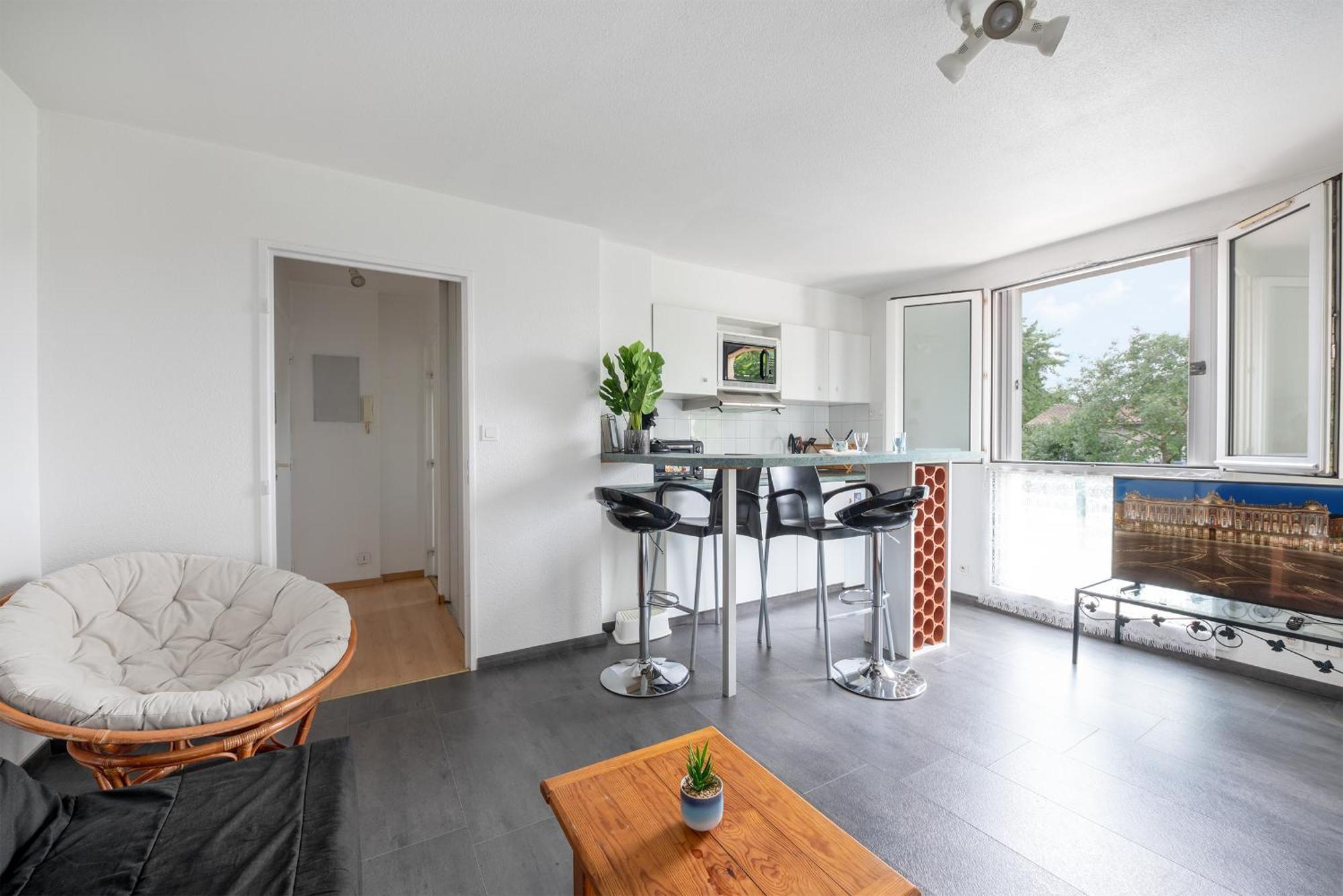 T2 Rangueil - Terrasse + 2 Parkings - 4 Personnes Daire Toulouse Dış mekan fotoğraf